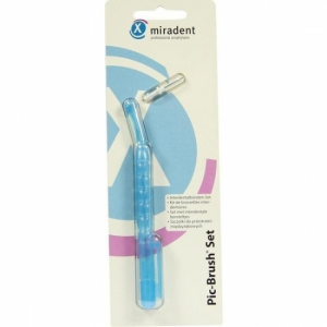 Miradent Pic-Brush Set Blå