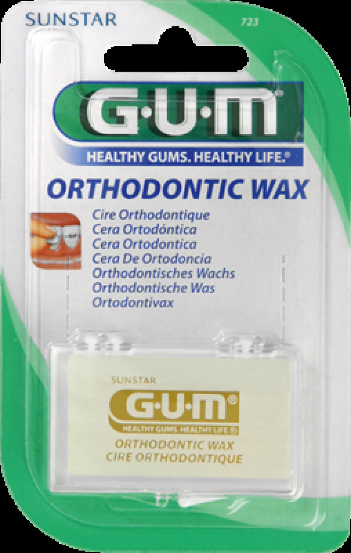 GUM Ortodontiskt vax i gruppen MUNVÅRD / Tandställning hos Tandshopen.se ZupperWorld AB (3234532)