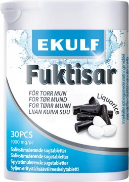 EKULF Fuktisar Liquorice 30 st