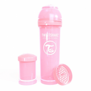 Twistshake Anti-Colic Pastell Rosa 330 ml 