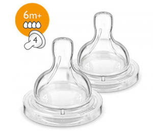 Philips Avent Dinapp Anti-Colic Classic+ 6 mån+ snabbt flöde