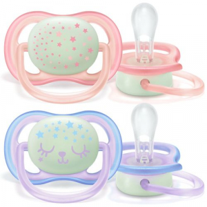 Philips Avent Ultra Air Night Rosa/Ljusrosa 0-6 mån 2 st