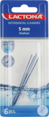 Lactona interdental cleaners medium 5 mm