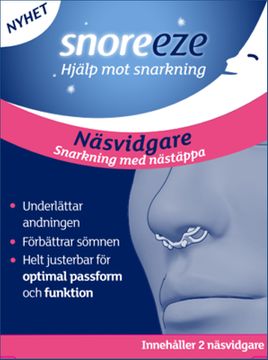 Snoreeze Näsvidgare 2 st