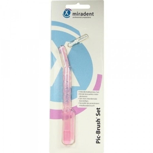 Miradent Pic-Brush Set Rosa