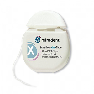 Miradent Mirafloss chx-Tape Tandtråd 20m i gruppen MUNVÅRD / Tandtråd & Tandpetare / Tandtråd hos Tandshopen.se ZupperWorld AB (2312311)