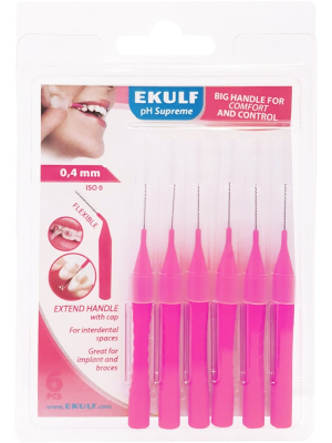 EKULF ph Supreme mellanrumborste 0,4 mm