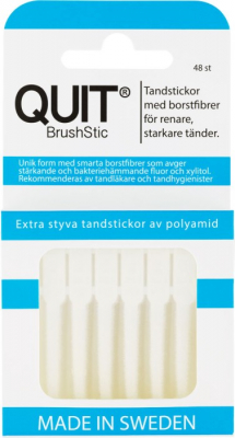Quit Brushstic Tandstickor 48 st