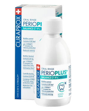 Curaprox Perio Plus+ Balance munskölj 200 ml i gruppen MUNVÅRD / Munskölj / Känsliga Tandhalsar hos Tandshopen.se ZupperWorld AB (236567)