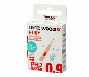 Tandex mellanrumsborste Woodi Ruby 0,7 mm