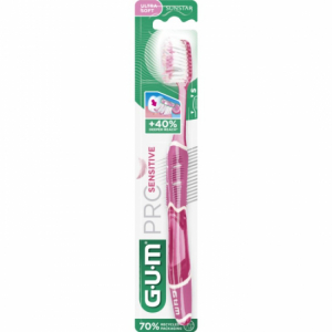 GUM Pro Sensitive Ultra Soft tandborste i gruppen MUNVÅRD / Tandborstar / Extra Mjuk hos Tandshopen.se ZupperWorld AB (434455657)