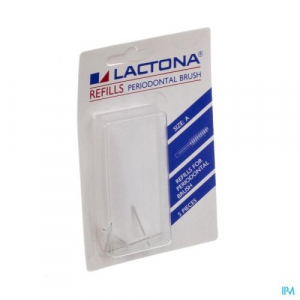 Lactona Refills periodontal brush storlek A i gruppen MUNVÅRD / Mellanrumsborstar / Lactona mellanrumsborstar hos Tandshopen.se ZupperWorld AB (44332234)