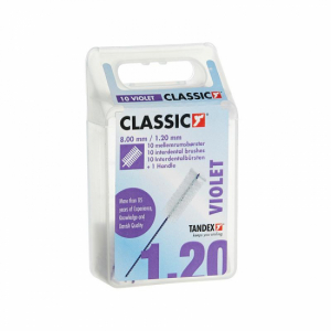 Tandex Classic mellanrumsborste violet 1,20 mm