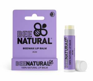 Bee Natural Beeswax Lip Balm Acai