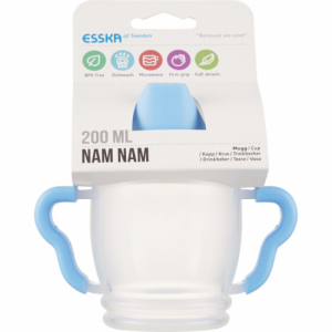 Esska Nam Nam Mugg Blå 200 ml