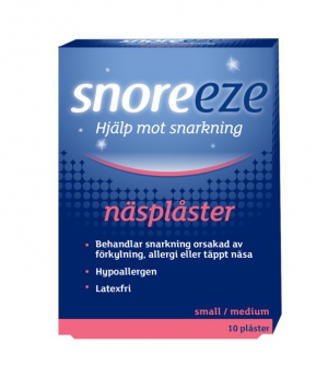 Snoreeze  Näsplåster Small/medium 10 st 