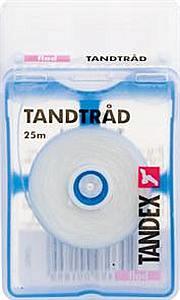 Tandex Tandtråd Platt 25 m