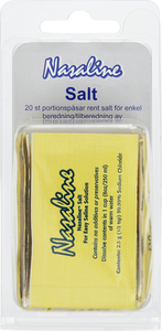 Nasaline Salt 20 st i gruppen HJÄLPMEDEL / Förkylning hos Tandshopen.se ZupperWorld AB (819894)