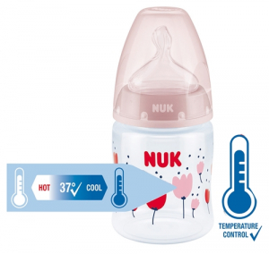 NUK First Choice+ Temperatur Control rosa 150 ml