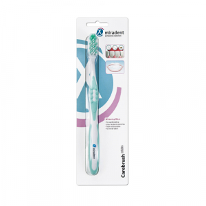 Miradent Carebrush White Tandborste Grön 1 st