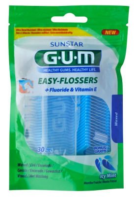 GUM Easy Flossers med Tandsticka 30 st