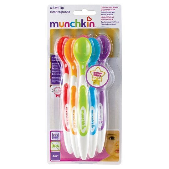 Munchkin White Hot Safety Spoons Barnsked 4 st