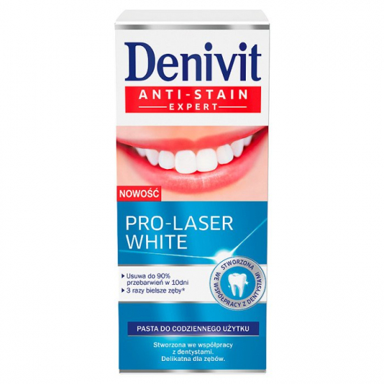 Denivit White Laser Toothpaste 50ml | Tandkräm - Tandblekning
