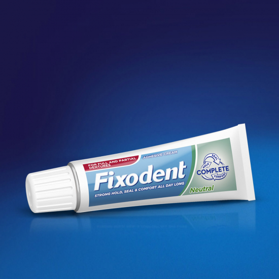 Köp Fixodent Neutral Denture Adhesive Cream 47ml på