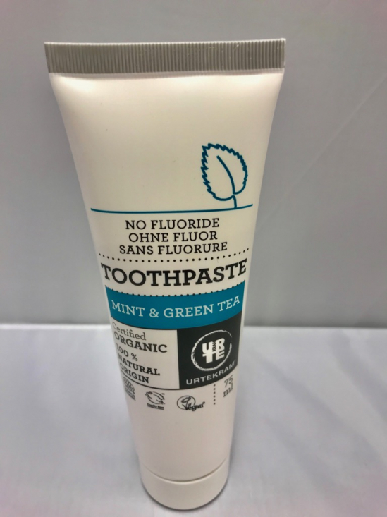 Urtekram Mint & Green tea Toothpaste 75ml Tandkräm
