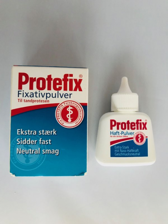 Protefix Protesfixativ Pulver 50 g - Tandshopen