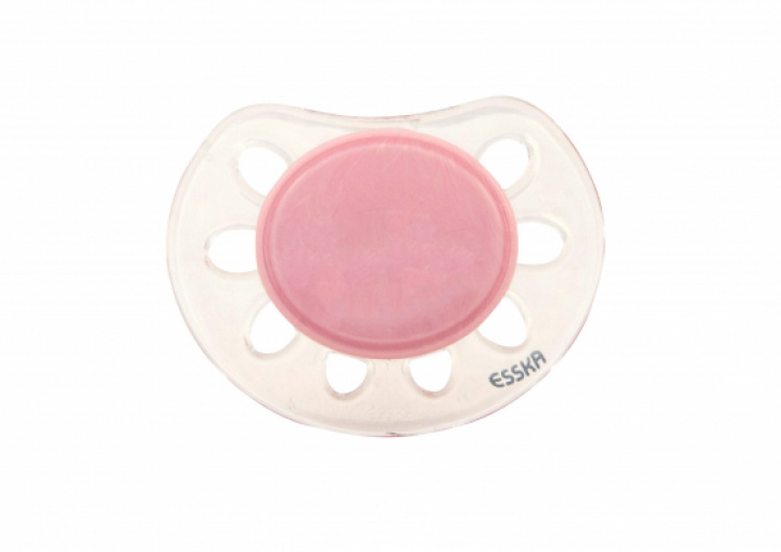 Esska Classic Newborn Silikon Rosa 0-2 mån i gruppen NAPPAR / Esska Nappar hos Tandshopen.se ZupperWorld AB (1091)