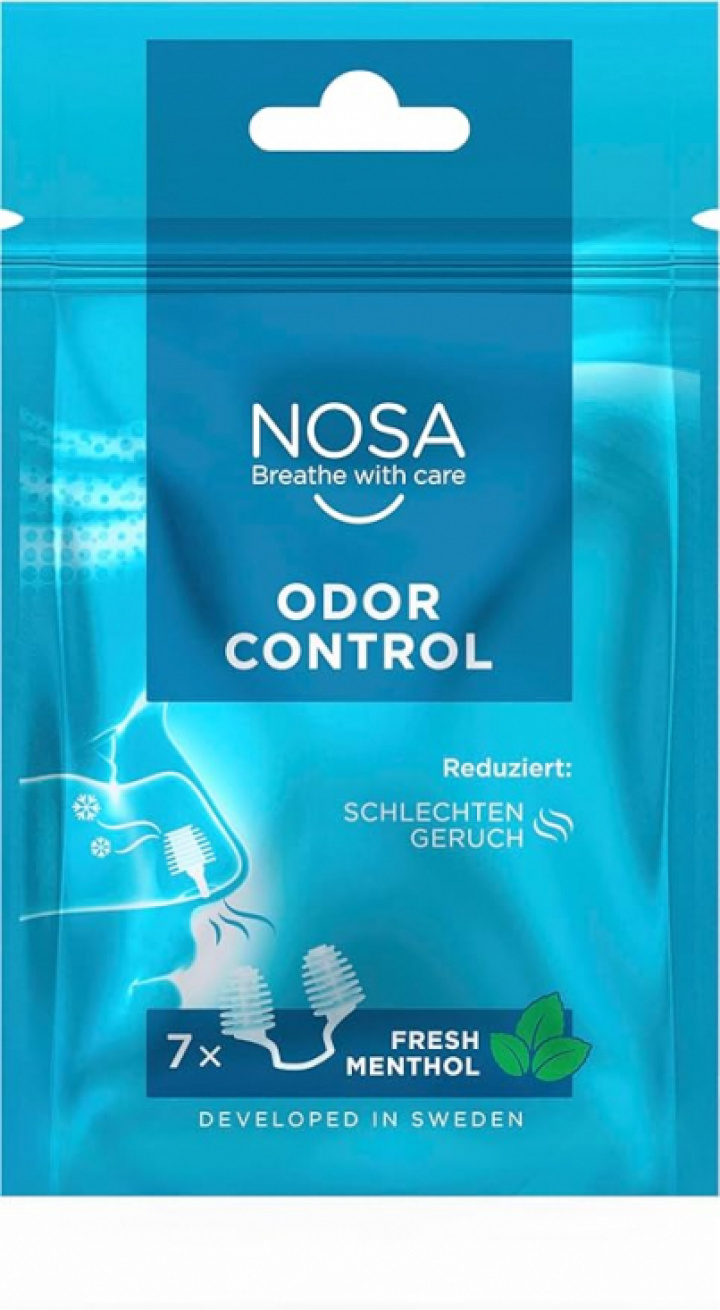 NOSA Odor Protection Menthol 7 st i gruppen HJÄLPMEDEL / Förkylning hos Tandshopen.se ZupperWorld AB (1290)