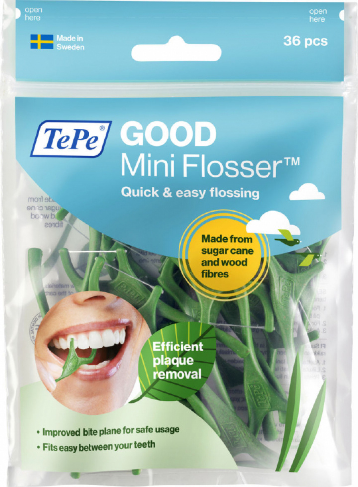 Tepe Good Mini Flosser 36 st i gruppen MUNVÅRD / Tandtråd & Tandpetare hos Tandshopen.se ZupperWorld AB (13423)