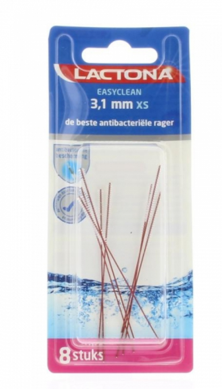 Lactona interdental cleaners X Small 3,1 mm i gruppen MUNVÅRD / Mellanrumsborstar / Lactona mellanrumsborstar hos Tandshopen.se ZupperWorld AB (184)