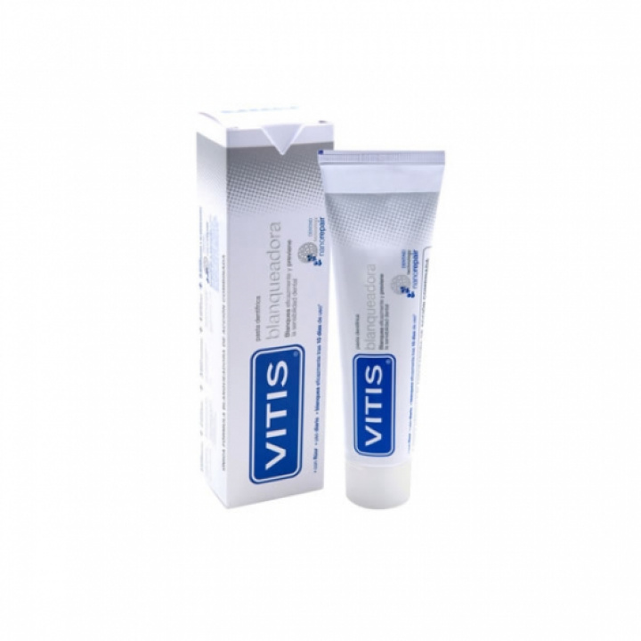 Vitis Whitening Tandkräm 75 ml i gruppen MUNVÅRD / Tandblekning hos Tandshopen.se ZupperWorld AB (21544566)