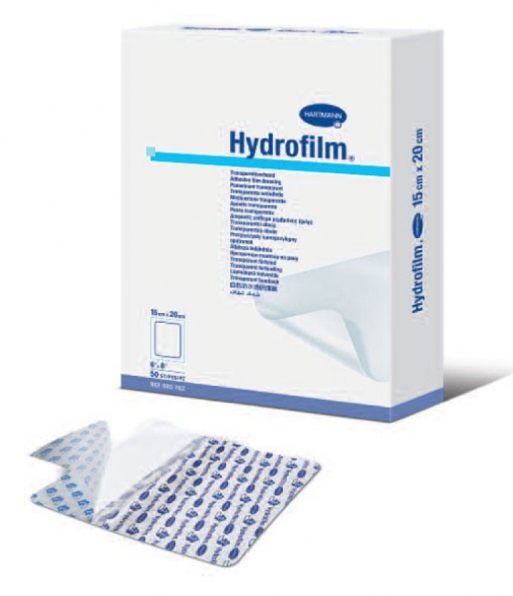 Hydrofilm 10x15 cm 50 st i gruppen MUNVÅRD / Resekit & Tandkräm / Plåster & Sår / Förband hos Tandshopen.se ZupperWorld AB (220279)