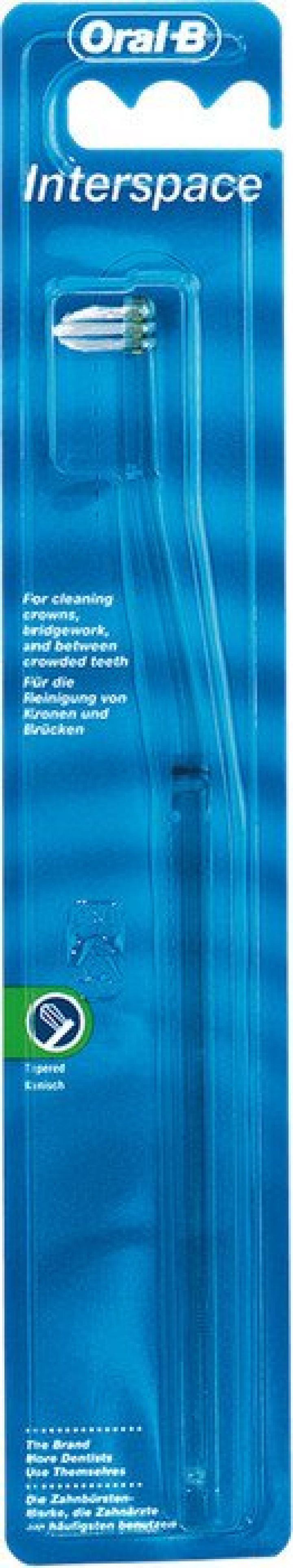 Oral-B Interspace tandborste i gruppen MUNVÅRD / Protes & Tandställning / Rengöring hos Tandshopen.se ZupperWorld AB (231226)