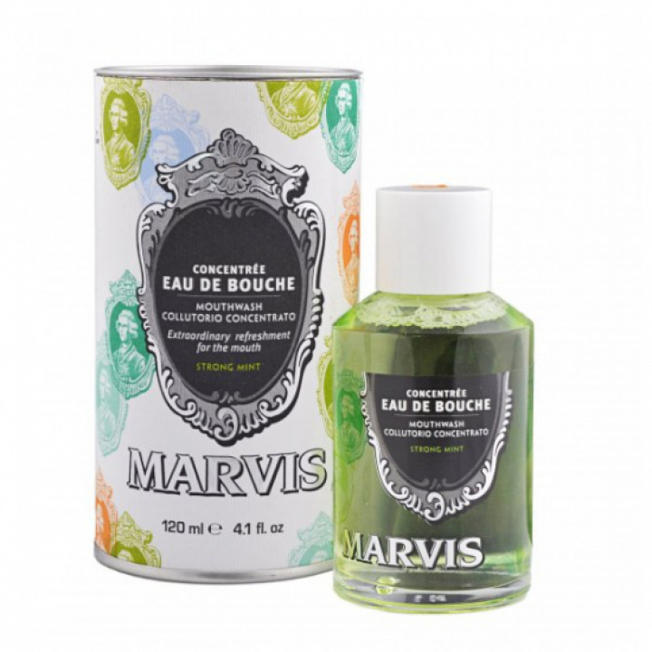 Marvis Eau de Bouche Munvatten Mint 120 ml i gruppen MUNVÅRD / Munskölj hos Tandshopen.se ZupperWorld AB (23123467)