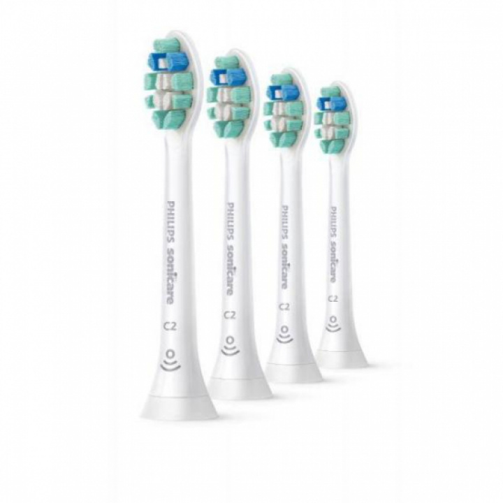 Philips Sonicare C2 Optimal Plaque Defense 4 st i gruppen MUNVÅRD / Borsthuvuden hos Tandshopen.se ZupperWorld AB (23123789)