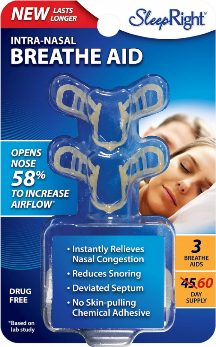 SleepRight Intra-Nasal Breathe Aid Näsvidgare i gruppen MUNVÅRD / Snarkning / Näsvidgare hos Tandshopen.se ZupperWorld AB (2314458)