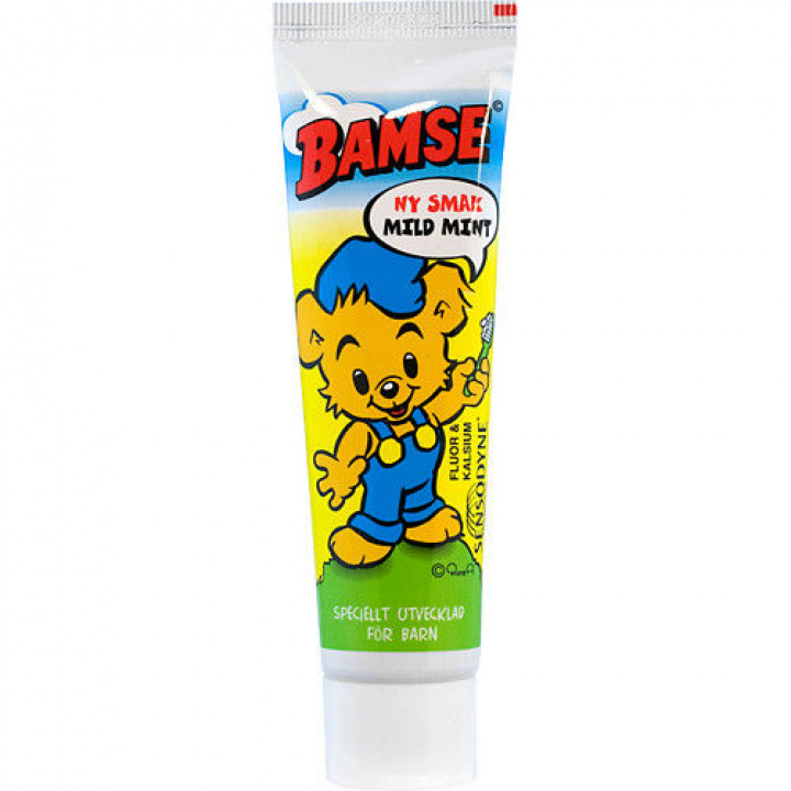 Sensodyne Bamse Barntandkräm 75 ml i gruppen BARNTANDVÅRD hos Tandshopen.se ZupperWorld AB (2314)