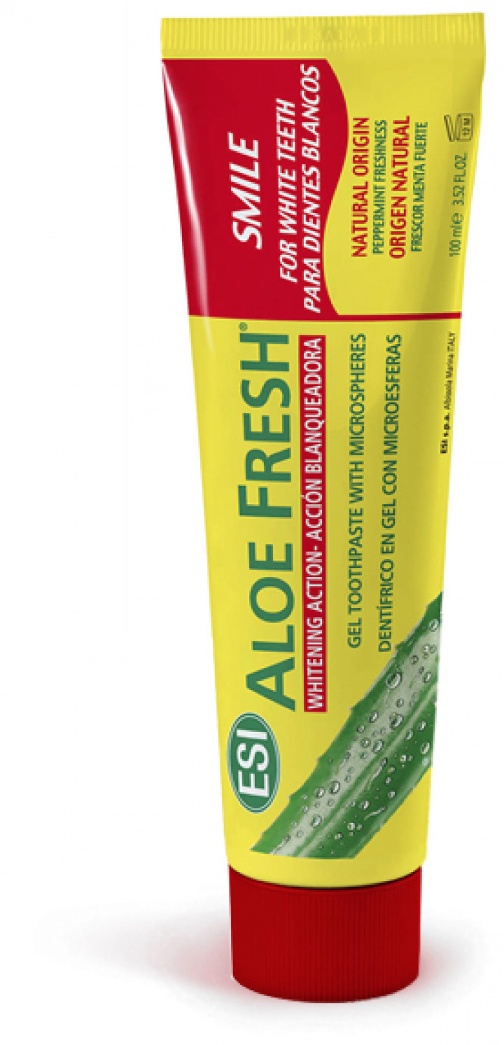 ESI Aloe Fresh Whitening Action 100ml i gruppen MUNVÅRD / Tandblekning hos Tandshopen.se ZupperWorld AB (2315634)