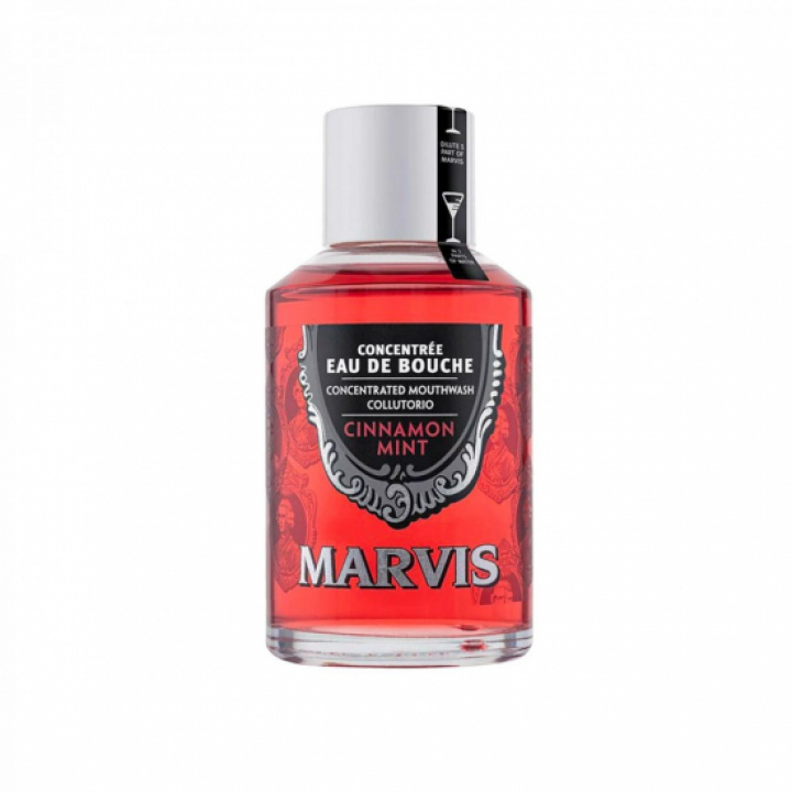 Marvis Munvatten Cinnamon Mint 120 ml i gruppen MUNVÅRD / Munskölj hos Tandshopen.se ZupperWorld AB (2344445545)