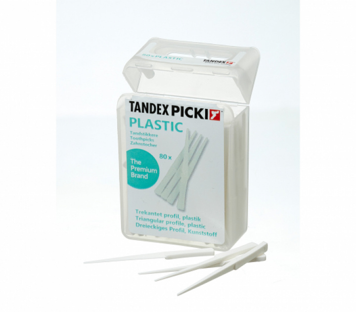 Tandex Plastic Tandsticka 80st i gruppen MUNVÅRD / Tandtråd & Tandpetare / Tandsticka hos Tandshopen.se ZupperWorld AB (23889123)