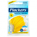 Plackers Dental Brush L 0,7mm gul 32 st