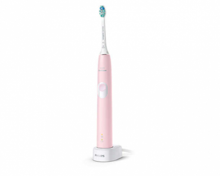 Philips Sonicare ProtectiveClean 4300 Rosa i gruppen MUNVÅRD / Eltandborstar hos Tandshopen.se ZupperWorld AB (2399985)