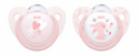 NUK Napp Baby Rose 0-6 mån 2 st