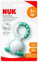 NUK Twist & Play Bitring 3 mån+