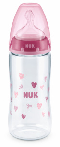 NUK First Choice+ PA Flaska 0-6 mån 300 ml