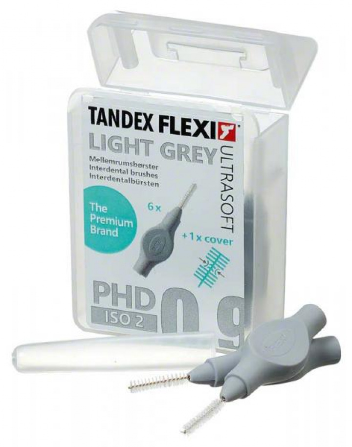 Tandex Flexi Ultrasoft PHD Ljusgrå 0,9 mm i gruppen MUNVÅRD / Mellanrumsborstar hos Tandshopen.se ZupperWorld AB (322443)